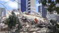 Prédio de 7 andares desaba em Fortaleza, no Ceará; uma pessoa morre
