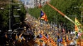 Milhares protestam em Barcelona por libertação de cúpula separatista