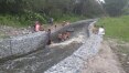 Obra contra crise hídrica vira 'toboágua' na Grande São Paulo
