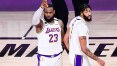 LeBron brilha, Lakers vencem fácil Heat e faturam título dedicado a Kobe