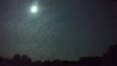 Meteoro de grande magnitude com luminosidade superior à da lua é registrado no RS