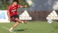 Perto do Milan, Lucas Paquetá mantém rotina e treina no Flamengo