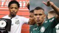 Santos e Palmeiras se enfrentam em clássico 'preparatório' para quartas da Libertadores