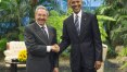 Raúl Castro recebe Obama no Palácio da Revolução, em Havana