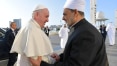 Em Abu Dhabi, papa pede o fim das guerras no Oriente Médio