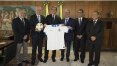 Após posse na CBF, Caboclo e Bolsonaro discutem ações sobre futebol