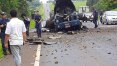 Quadrilha explode carro-forte e fere dois policiais no interior de São Paulo