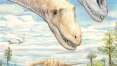 Cientistas descobrem novo dinossauro gigante na Argentina