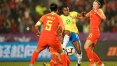 Brasil perde a decisão do Torneio Internacional para a China nos pênaltis