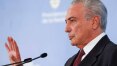 'Se não cuidarmos dos gastos, em 2023 serão 100% PIB e Brasil irá à falência', diz Temer