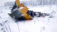 Avião cai na região de Moscou e os 71 a bordo morrem