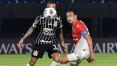 Corinthians joga mal e fica no empate sem gols com o River Plate do Paraguai pela Sul-Americana