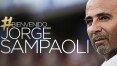 Santos anuncia a contratação do técnico Jorge Sampaoli