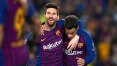 Messi brilha, Barcelona goleia Lyon e vai às quartas na Liga dos Campeões