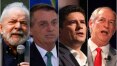 XP/Ipespe: Lula tem 44%; Bolsonaro, 26%; Moro, 9%; Ciro, 7%
