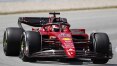 Ferrari domina e Leclerc é o mais rápido no primeiro treino livre do GP da Espanha