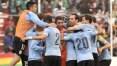 Uruguai faz 2 a 0 na Bolívia