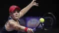Ashleigh Barty vai à decisão do WTA Finals contra a atual campeã, Elina Svitolina