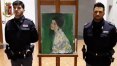 Polícia italiana acha obra de Klimt dentro de galeria na qual ela foi roubada