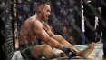 McGregor fratura tornozelo e Poirier fecha trilogia do UFC com nocaute técnico
