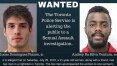 Piazon e Andrey são procurados no Canadá