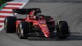 Ferrari de Charles Leclerc é melhor no primeiro treino da Fórmula 1 em Barcelona