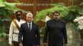 Novo presidente cubano recebe Maduro em primeiro compromisso internacional