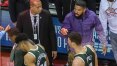 Rapper Drake provoca Antetokounmpo na final do leste na NBA, assista