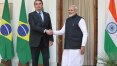 Brasil e Índia assinam acordos bilaterais e destacam 'ideologias e valores parecidos'