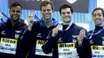 Com Cielo, Brasil é bronze no 4x100 metros livre no Mundial de Piscina Curta
