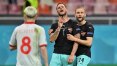 Uefa investiga acusação de racismo em Áustria x Macedônia do Norte, na Eurocopa
