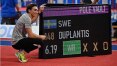 Duplantis alcança marca de 6,19m e bate recorde mundial no salto com vara