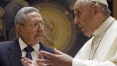Papa Francisco recebe Raúl Castro no Vaticano