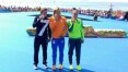 Com punição de francesa, Poliana Okimoto fatura bronze na maratona aquática