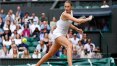 Pliskova reage, supera Sabalenka de virada e jogará 1ª final de Wimbledon