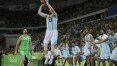 Após duas prorrogações, Argentina bate Brasil no basquete masculino