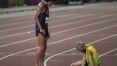 Inversão de papéis: Corredor cego ajuda atleta guia e juntos conquistam o bronze no Parapan