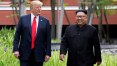 Cúpula com Kim contribuiu para evitar catástrofe nuclear, diz Trump