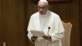 Papa diz estar preocupado com 'retorno dos nacionalismos' na Europa