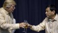 Na Ásia, Trump diz ter ‘ótimo relacionamento’ com líder filipino