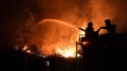 Bombeiros controlam últimos focos do incêndio no centro de Portugal