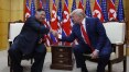 Trump cruza a fronteira e tem encontro histórico com Kim Jong-un na Coreia do Norte