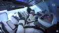 Cápsula da SpaceX chega à Estação Espacial Internacional; veja o momento da acoplagem