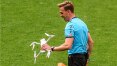 Jogo do Espanhol é paralisado por drone com mensagem contrária à Eurocopa 2020