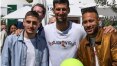 Djokovic bate bola com Neymar em Montecarlo um dia antes de voltar a competir