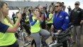 Schwarzenegger fez paulistanos praticarem atividades físicas neste domingo
