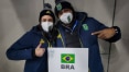 Oração, música e pé direito: atletas brasileiros contam seus rituais antes das competições em Pequim