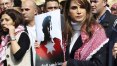 Rainha Rania lidera protesto na Jordânia