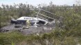 Ibama e Aeronáutica demoram três dias para retirar corpo de piloto morto em acidente de helicóptero