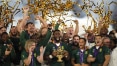 África do Sul leva terceira taça na Copa do Mundo de Rúgbi ao bater a Inglaterra